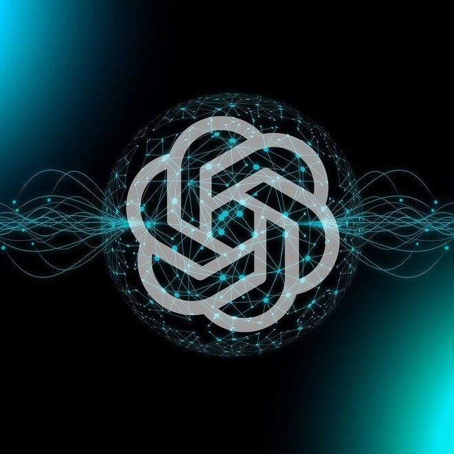 Logo von ChatGPT und Linien