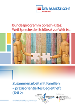 Verkleinerte Voransicht der Datei Sprach-Kita_Praxis_Teil2_Zusammenarbeit_mit_Familien.pdf